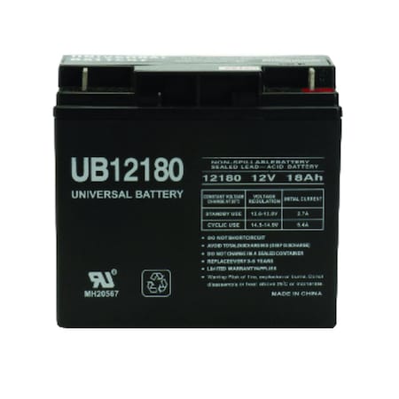 Upg UPG UB12180 18 Ah Lead Acid Battery 86447